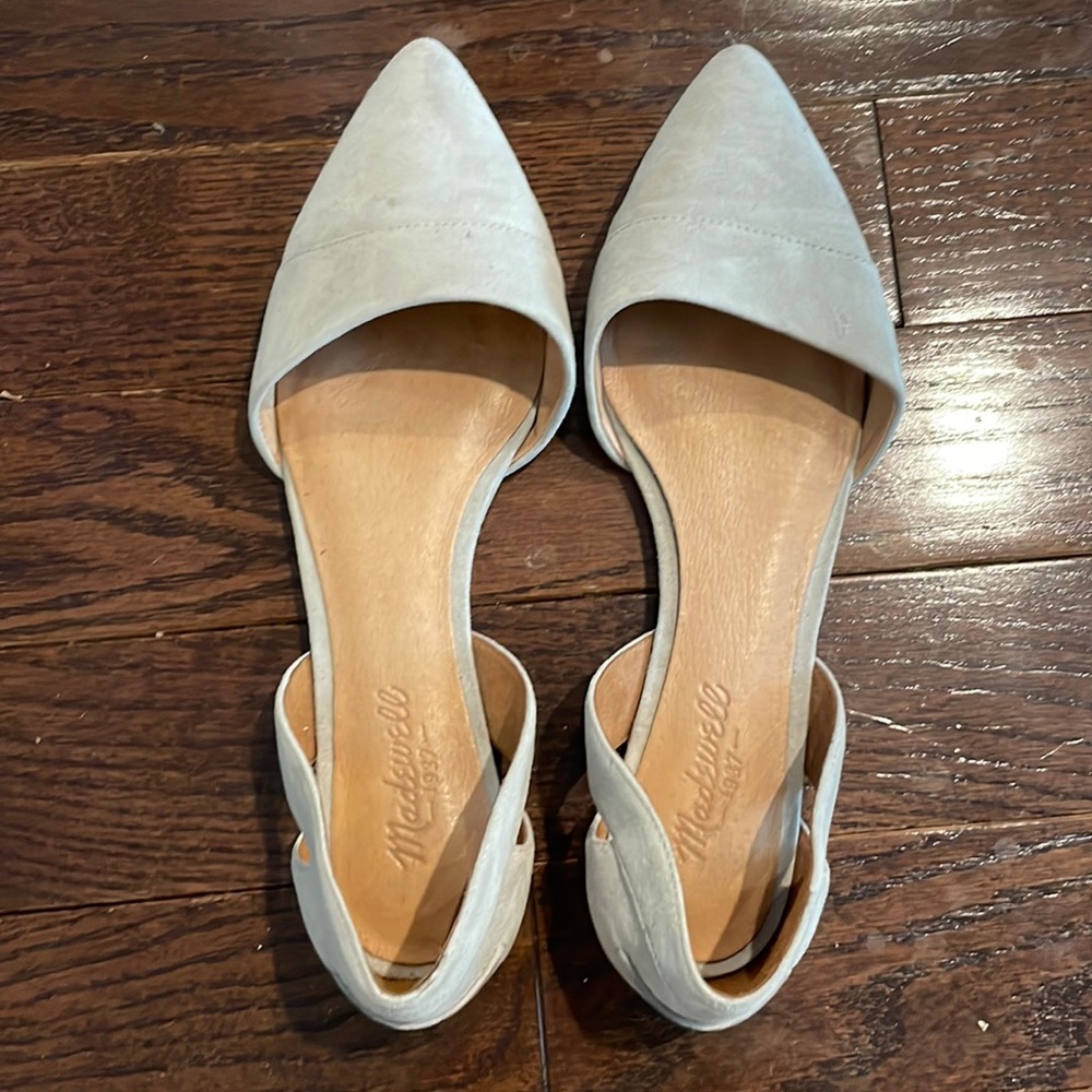 Madewell GrayThe D’orsay Sude Flat